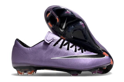 Tacos de Fútbol Nike Mercurial Vapor 10 FG - Morado / Negro (Césped Natural / Firm Ground)