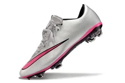 Tacos de Fútbol Nike Mercurial Vapor 10 FG - Plata / Rosado (Césped Natural / Firm Ground)