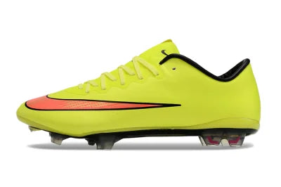 Tacos de Fútbol Nike Mercurial Vapor 10 FG - Amarillo / Negro (Césped Natural / Firm Ground)